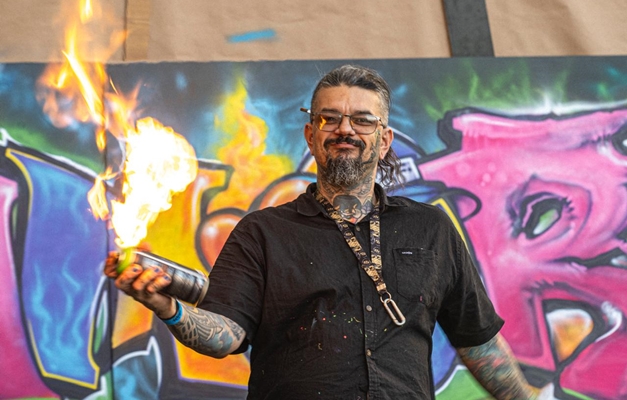 Esquenta do projeto GO Art leva grafite e DJs ao Centro de Goiânia