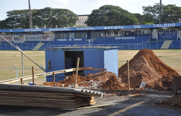 Estádio Annibal Batista de Toledo será reformado 