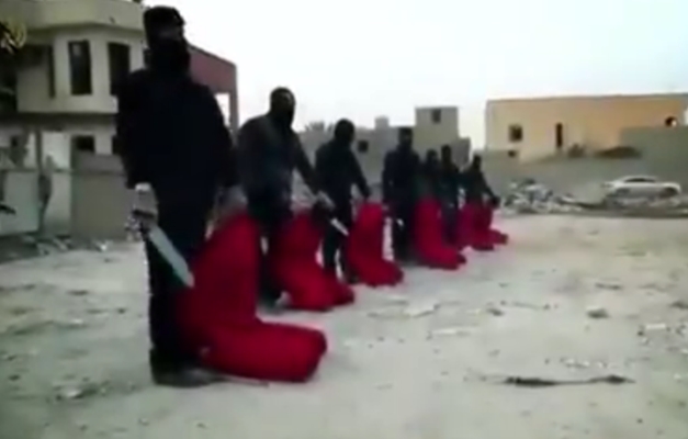 Estado Islâmico divulga vídeo de execução de oito xiitas na Síria