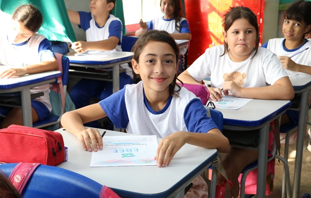 Estudantes da rede municipal de Goiânia fazem avaliações da aprendizagem