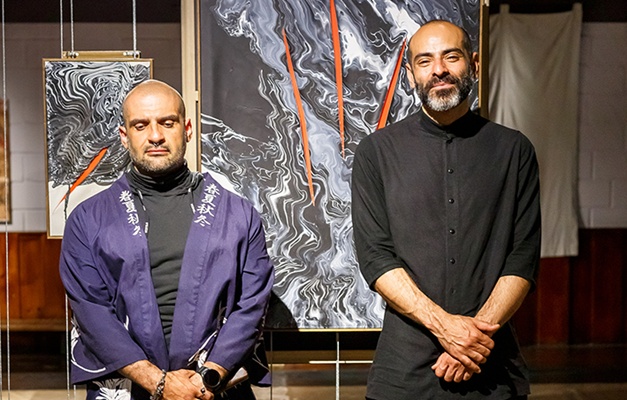 Exposição une pintura e artes marciais no Museu da Imagem e do Som de Goiás