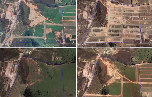 Extração de cascalho causa dano ambiental em área de 5 hectares no Novo Gama