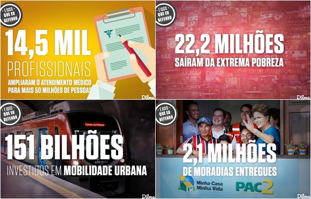 Facebook de Dilma tenta reduzir efeitos da manifestação com agenda positiva