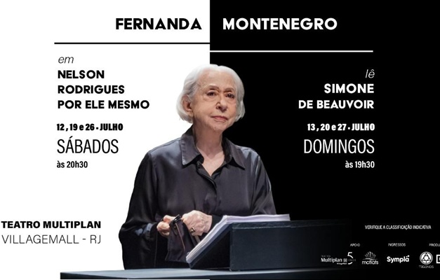 Fernanda Montenegro anuncia turnê teatral pelo Brasil aos 95 anos