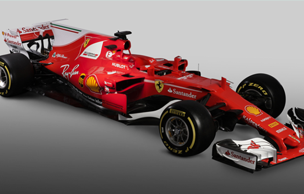 Ferrari apresenta carro com 'barbatana' gigante e resgata predomínio do vermelho