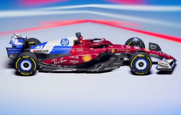 Ferrari vai adotar a cor azul em pintura especial para a disputa do GP de Miami