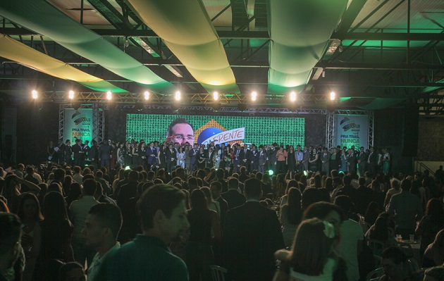 Festa marca lançamento da candidatura de Lúcio Flávio à reeleição da OAB-GO