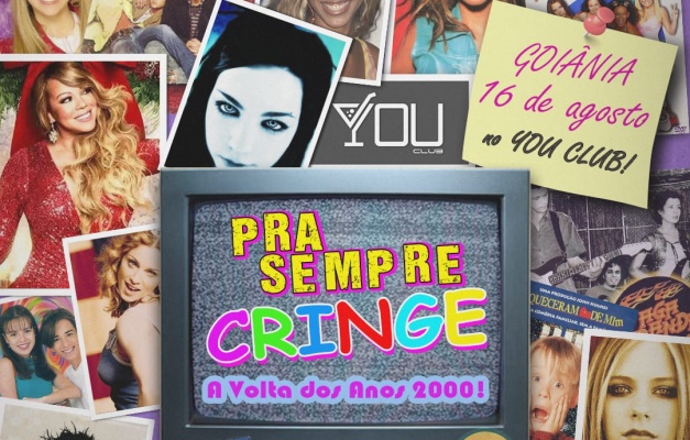 Festa 'Pra Sempre Cringe' promete agitar Goiânia com sucessos dos anos 2000
