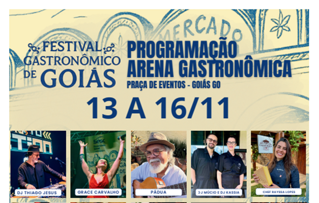 Festival Gastronômico da cidade de Goiás une tradição e inovação 