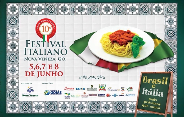 Festival Gastronômico de Nova Veneza começa nesta quinta-feira (5/6)