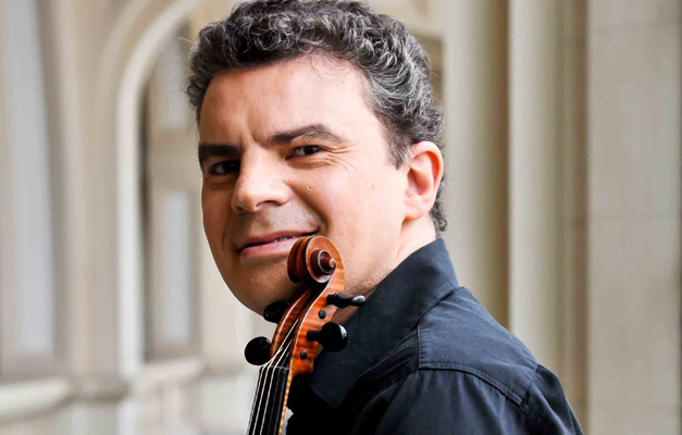 Filarmônica recebe violinista italiano Emmanuele Baldini