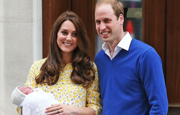 Filha de William e Kate se chamará Charlotte Elizabeth Diana