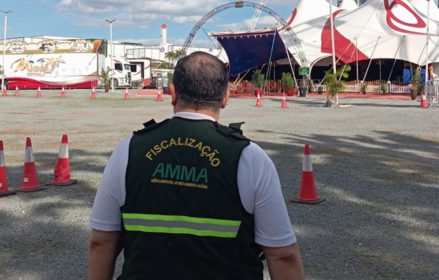 Fiscais de Goiânia multam circo em R$ 50 mil por falta de licença ambiental