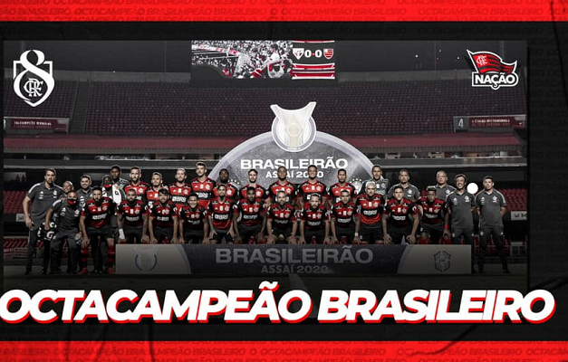 Flamengo perde para São Paulo, mas é bicampeão brasileiro