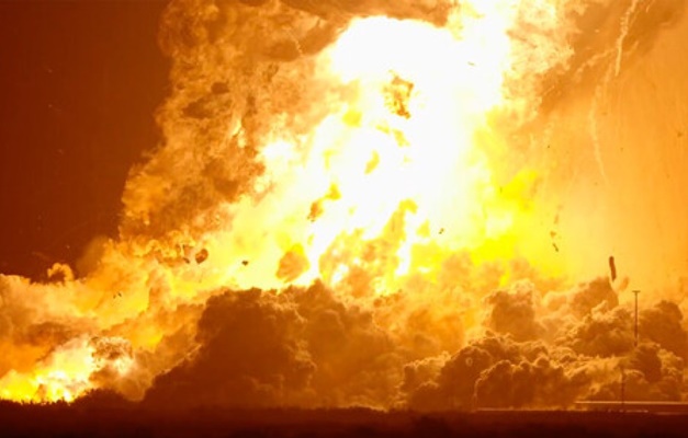 Foguete da SpaceX explode durante teste no Texas