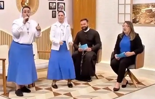 Freiras de Goiás fazem beatbox ao vivo na televisão e viralizam nas redes