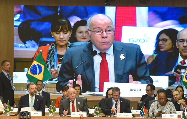 G20: Mauro Vieira critica paralisia da ONU em conflitos armados