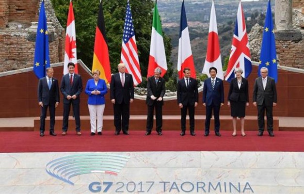 G7 dará mais tempo para EUA responderem se continuam no Acordo de Paris