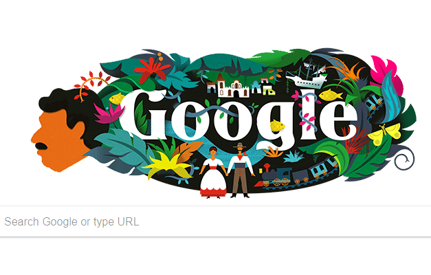 Gabriel García Márquez é homenageado com doodle do Google