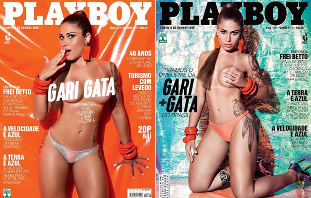Gari Gata é a capa da Playboy de setembro