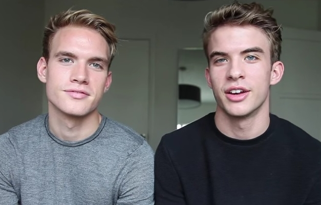 Gêmeos gravam vídeo contando para o pai que são gays