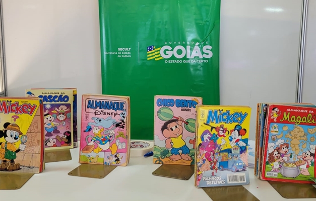 Gibiteca Móvel participa de edição itinerante do Goiás Social Gibiteca Móvel participa de edição itinerante do Goiás Social