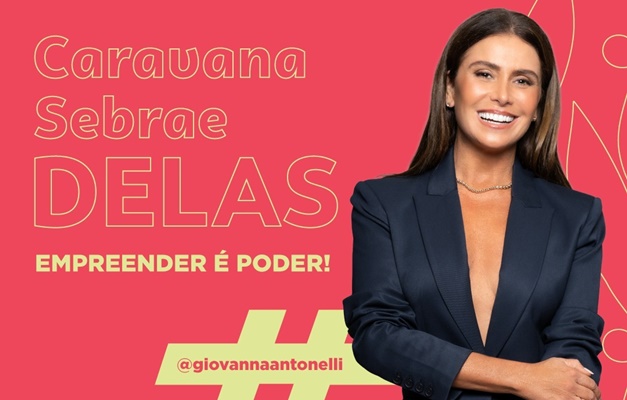 Giovanna Antonelli e Nath Finanças participam da 'Caravana Delas' em Goiânia