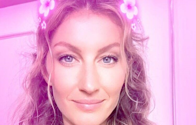 Gisele Bündchen inaugura conta no Snapchat