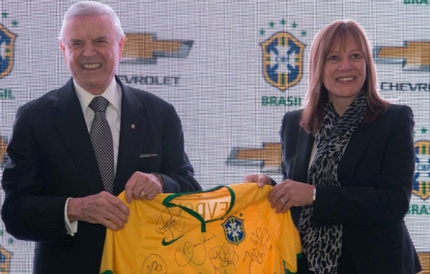 GM anuncia patrocínio à seleção brasileira pelos próximos cinco anos 