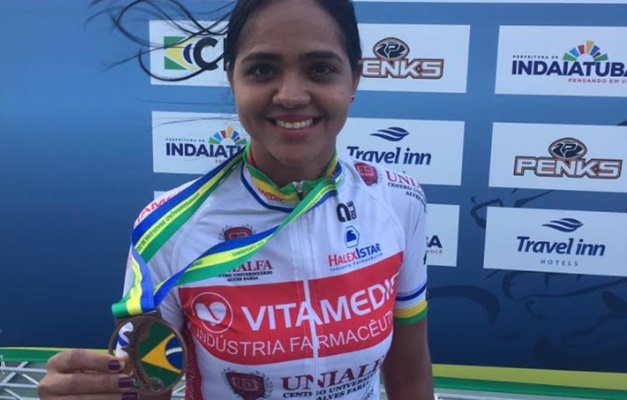 Goiana se recupera de acidente e conquista bronze no Brasileiro de Ciclismo