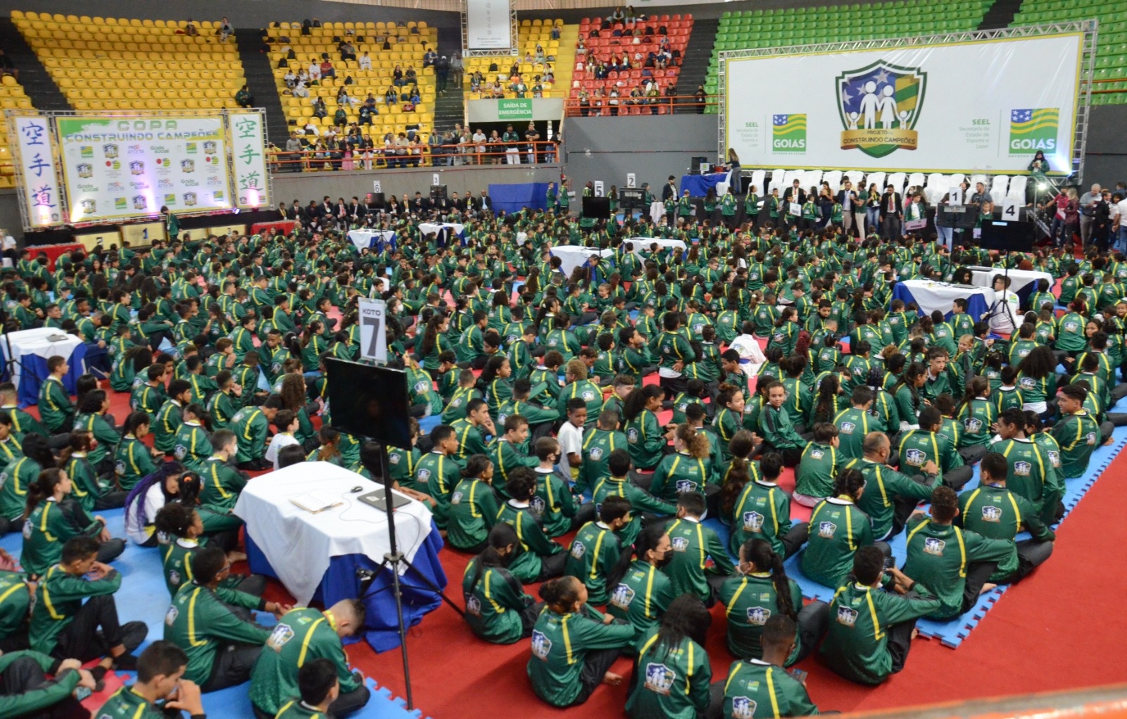 Goiânia Arena sedia competição de Karatê