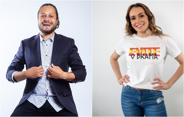 Goiânia é palco de stand-up comedy com Caíque Dumont e Maga Lopes