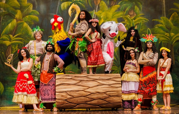 Goiânia recebe espetáculo teatral ‘Moana: O Chamado’ neste domingo (25/5)