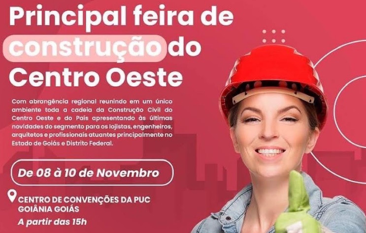 Goiânia recebe Feira de Tecnologias da Construção 