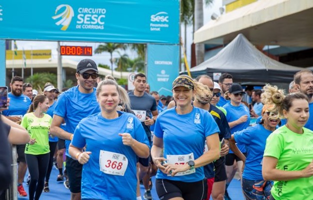 Goiânia recebe o Circuito Sesc de Corrida de Rua 