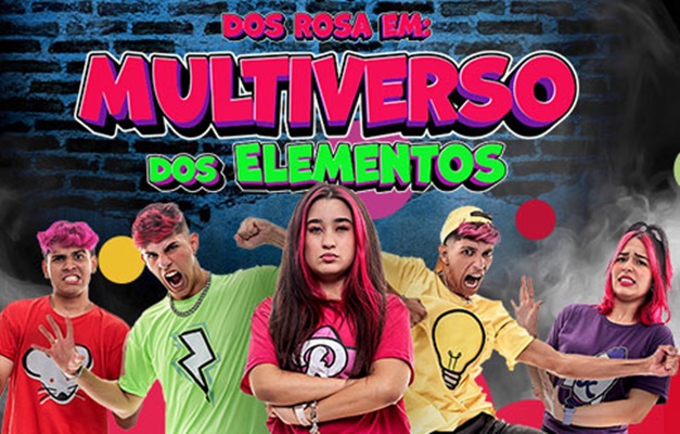 Goiânia recebe o espetáculo 'Os Rosa em: Multiverso dos Elementos'