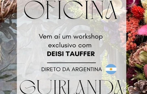 Goiânia recebe oficina de Guirlanda com especialista argentina