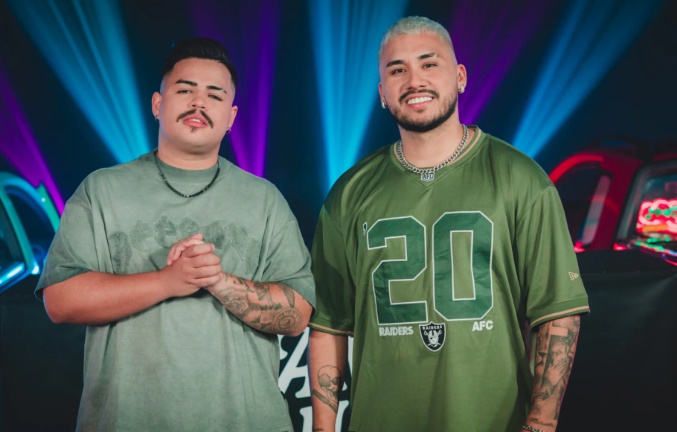 Goiânia recebe Rafa e Junior com hit “Ama Um Maloqueiro”
