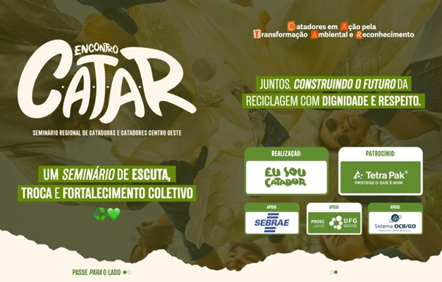 Goiânia recebe seminário regional de lideranças do movimento de reciclagem