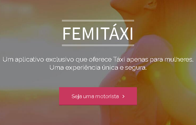 Goiânia terá aplicativo de táxi exclusivo para mulheres