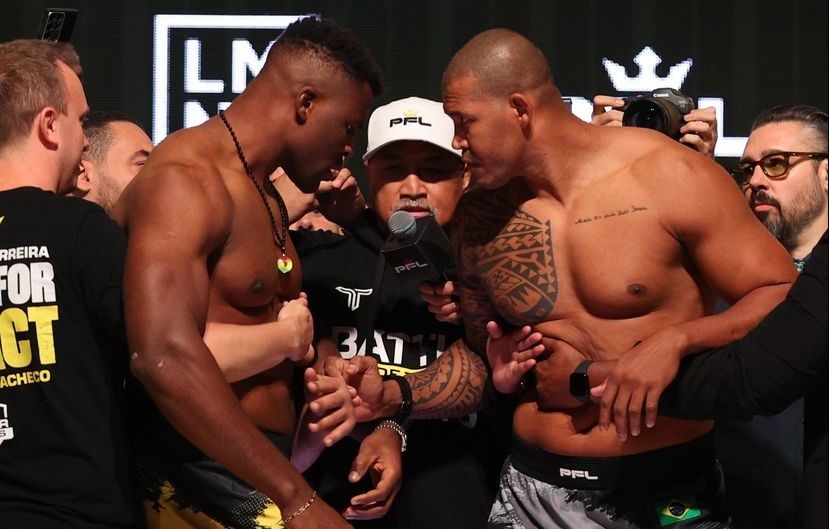 Goiano Renan Problema enfrenta Francis Ngannou em luta épica no MMA