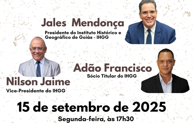 Goianos serão empossados no Instituto Histórico e Geográfico do DF