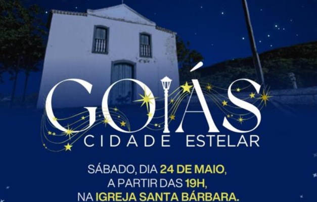 Goiás Cidade Estelar tem nova sessão neste sábado (24/5)