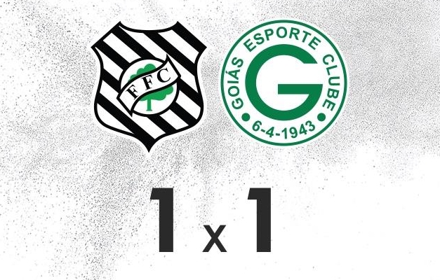 Goiás empata com Figueirense em 1 a 1, na 20ª rodada do Brasileirão