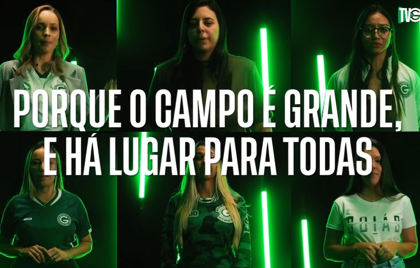 Goiás Esporte Clube divulga vídeo contra o machismo no futebol