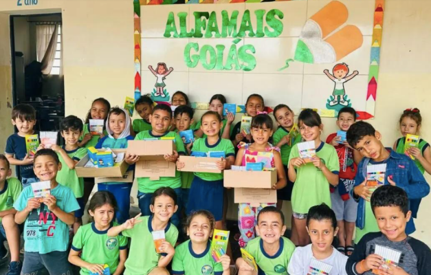 Goiás garante 67% das crianças alfabetizadas e supera meta do MEC
