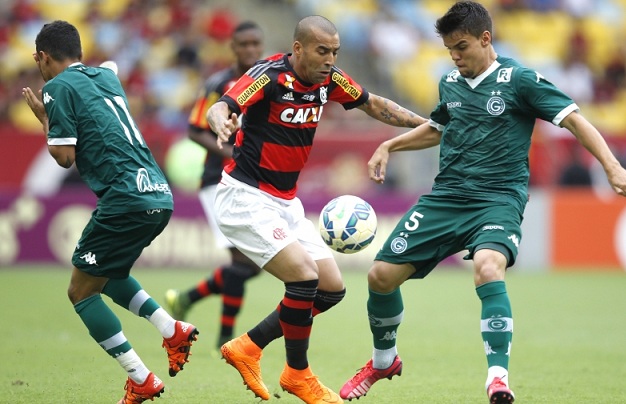 Goiás joga mal e é goleado pelo Flamengo por 4 a 1 no Maracanã