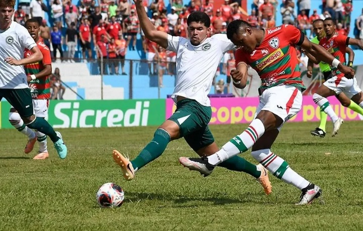Goiás perde para a Portuguesa e está eliminado da Copinha 2024