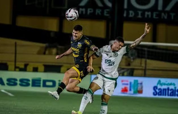 Goiás perde para o Novorizontino, mas ainda segue na liderança