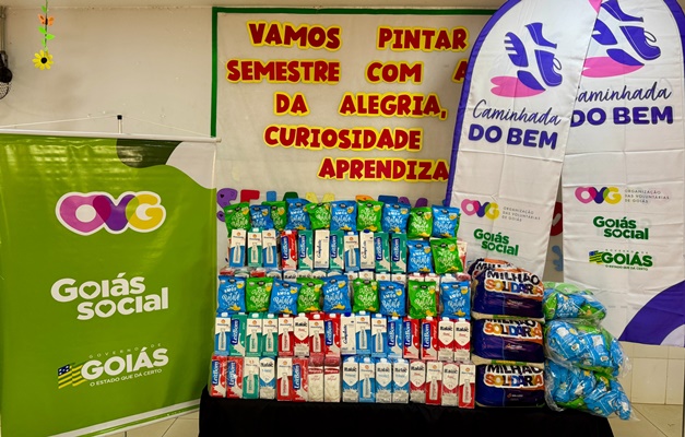 Goiás Social e OVG iniciam a entrega de leite arrecadado na Caminhada do Bem